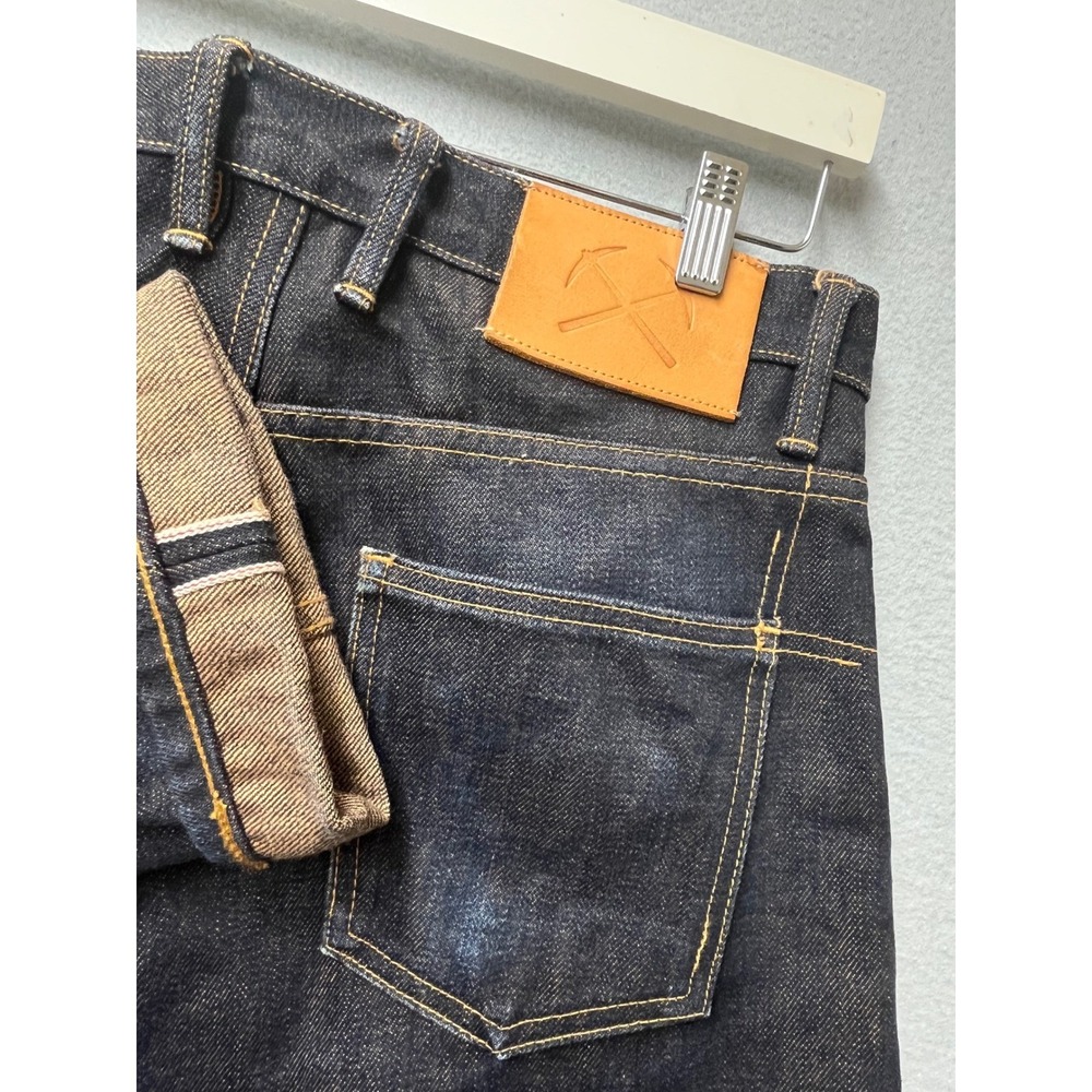 3sixteen ST-140x Slim Tapered 17oz Raw Selvedge Denim Jeans Mens 32 Made in USA